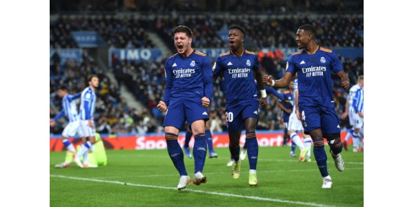 Luka Jović erzielte das erste Saisontor von Real Madrid